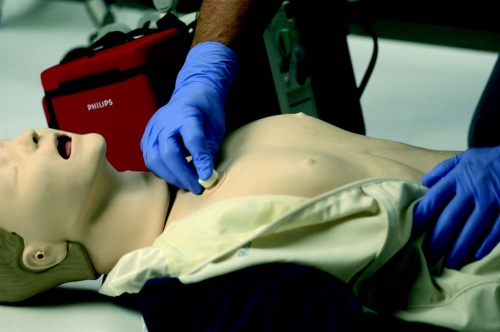 RA Simulator Defibrillation